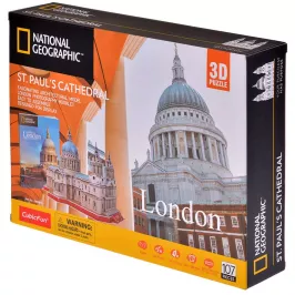 3D пазл National Geographic: Собор Святого Павла (107 деталей) картинка 370996 - МосИгра